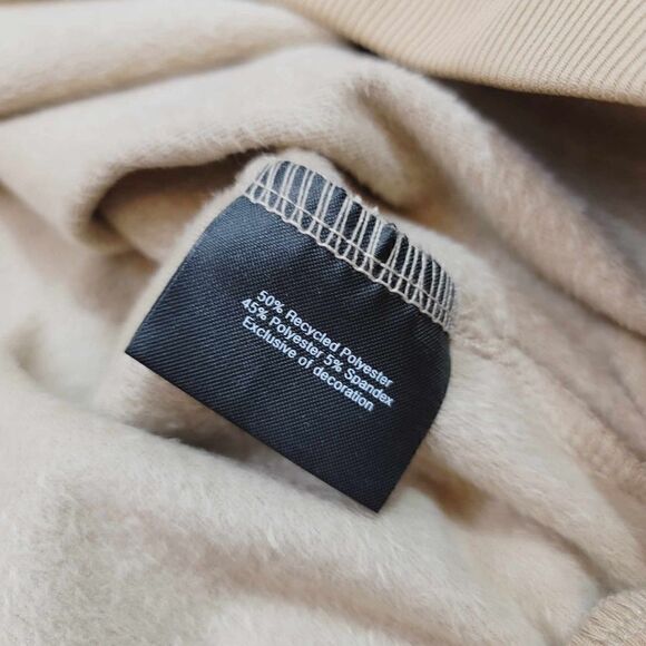 NEW Summersalt 2 PC The Plush Velour Relaxed Crew and Jogger in Fawn Size Medium - Picture 14 of 16